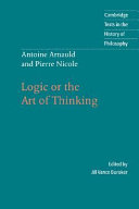 Logic, or, The art of thinking : containing, besides common rules, several new observations appropriate for forming judgment /
