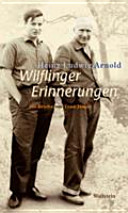 Wilflinger Erinnerungen : mit Briefen von Ernst Jünger /