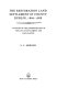 The Restoration land settlement in County Dublin, 1660-1688 : a history of the administration of the Acts of Settlement and Explanation /