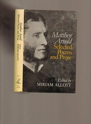 Selected poems and prose /