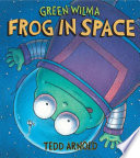 Green Wilma, frog in space /