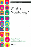 What is morphology? /