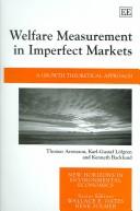 Welfare measurement in imperfect markets : a growth theoretical approach /