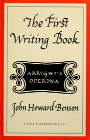 The first writing book : an English translation & facsimile text of Arrighi's Operina, the first manual of the chancery hand /