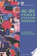 AC-DC power systems analysis /