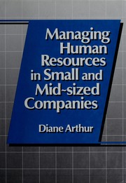 Managing human resources in small and mid-sized companies /