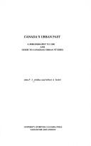 Canada's urban past : a bibliography to 1980 and guide to Canadian urban studies /