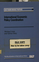 International economic policy coordination /