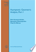 Asymptotic geometric analysis /