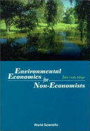 Environmental economics for non-economists /