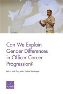 Can we explain gender differences in officer career progression? /