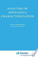 Analysis of appraisive characterization /
