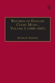 Records of English court music /