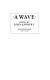 A wave : poems /