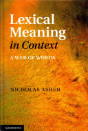 Lexical meaning in context : a web of words /