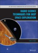 Radio science techniques for deep space exploration /