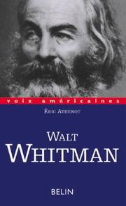 Walt Whitman : poète-cosmos /