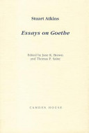Essays on Goethe /
