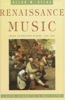 Renaissance music : music in Western Europe, 1400-1600 /