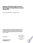 Statistics of petroleum exploration in the world outside the United States and Canada through 2001 /