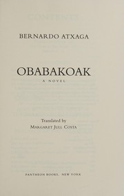 Obabakoak : a novel /