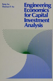 Engineering economics for capital investment analysis /