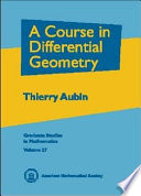 A course in differential geometry /