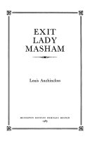Exit Lady Masham /