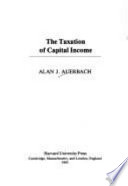 The taxation of capital income /