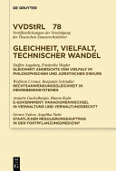 Gleichheit, Vielfalt, Technischer Wandel /