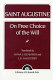 On free choice of the will /