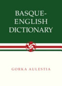 Basque-English dictionary /