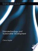 Nanotechnology and sustainable development /