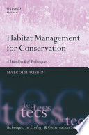 Habitat management for conservation : a handbook of techniques /