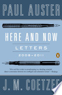 Here and now : letters (2008-2011) /