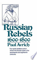 Russian rebels, 1600-1800 /