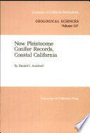 New Pleistocene conifer records, coastal California /