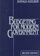 Budgeting for modern government /