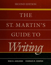 The St. Martin's guide to writing /