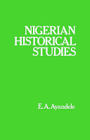 Nigerian historical studies /