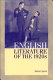English literature of the 1920s /
