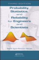 Probability, statistics, and reliability for engineers and scientists /