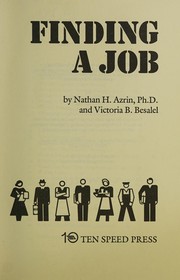 Finding a job /