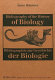 Bibliography of the history of biology = Bibliographie zur Geschichte der Biologie /