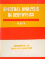 Spectral analysis in geophysics /