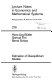 Estimation of disequilibrium models /