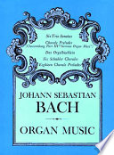 Organ music : the Bach-Gesellschaft edition /