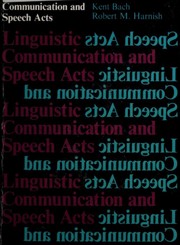 Linguistic communication and speech acts /