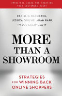 More than a showroom : strategies for winning back online shoppers /