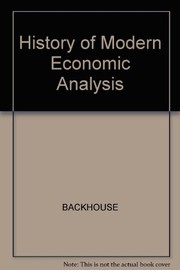 A history of modern economic analysis /